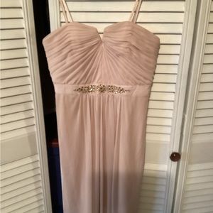 Adrianna Papell bush strapless formal dress, size 4
